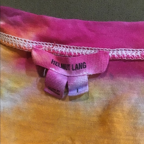 Helmut Lang Tie Dye Tunic Tank Top Upcycled - Picture 3 of 4